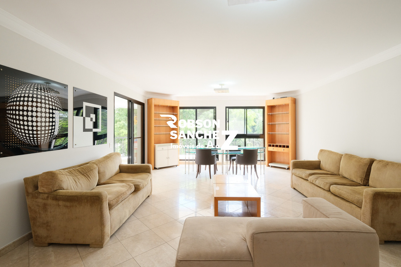 Apartamento á Venda no Jardim Marajoara com 309m², 4 quartos sendo 4 suítes, 5 vagas.